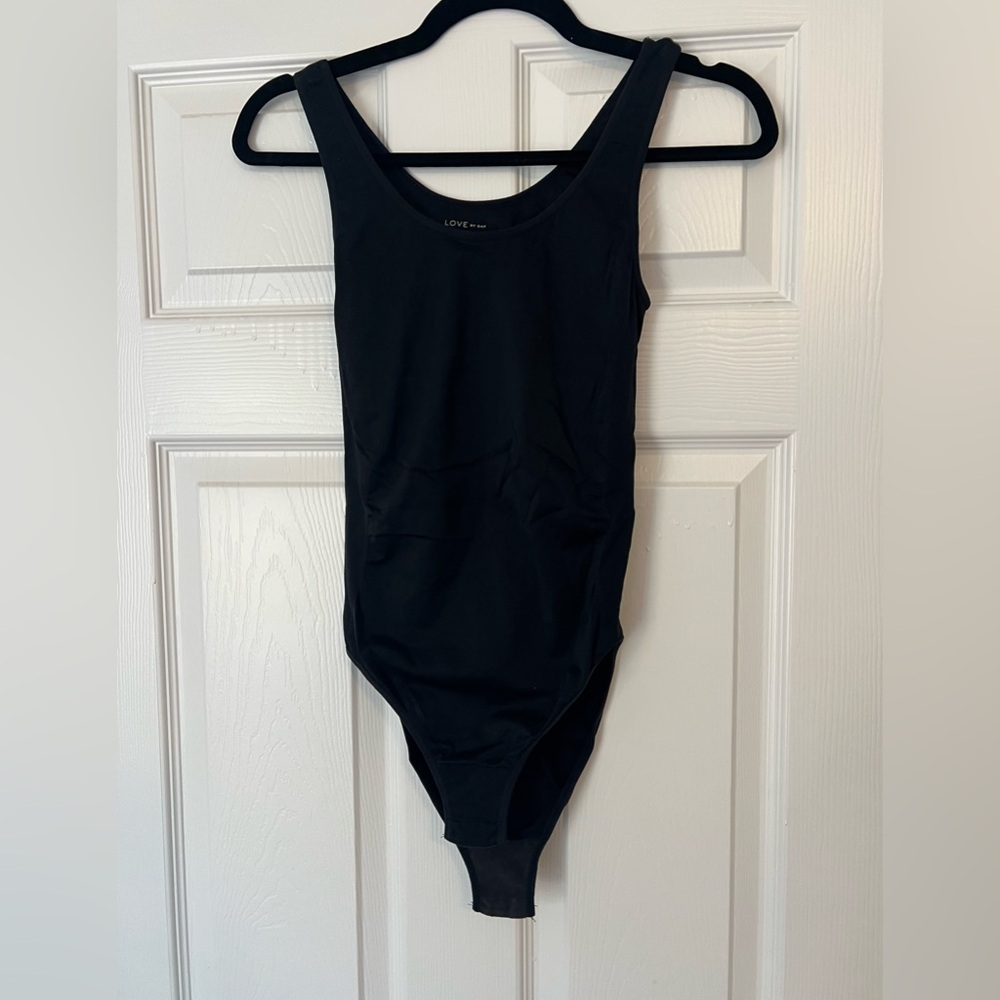 LOVE by GAP Black Bodysuit